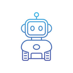 Robot Vector icon