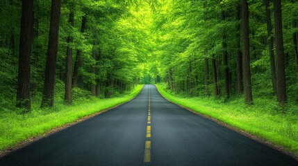 Obraz premium Forest Road