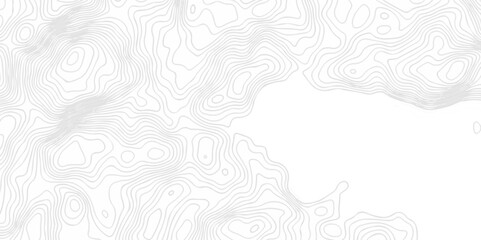 Abstract topography pattern seamless lines sea map modern design white background. Abstract digital topographic contour map concept space geometric strip grid line. Natural discovery of maps.	
