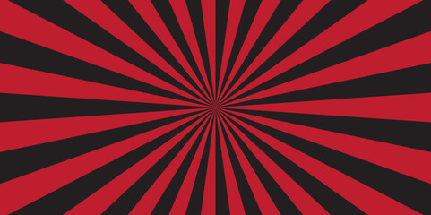 Fototapeta premium Sunburst Modern retro vintage sunrise sunbeam element spiral striped. Spiral starburst and striped pattern abstract geometric retro sunrays line wavy texture. 