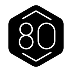 Speed Limit Icon