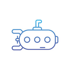 Underwater Drone Vector icon