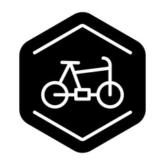 Bicycles Allowed Icon