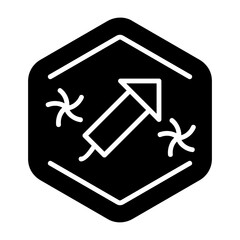 Fireworks in Park Icon