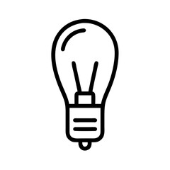 Icon of a Light Bulb