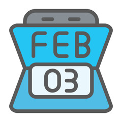 February 3 Icon