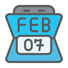 February 7 Icon