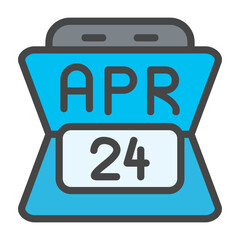 April 24 Icon