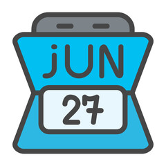 June 27 Icon