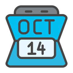 October 14 Icon