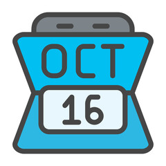 October 16 Icon