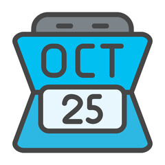 October 25 Icon