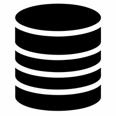 Barrel of oil vector on white background.