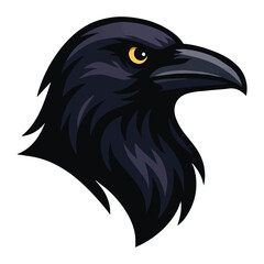 Fototapeta premium Simple Crow Graphic Art & Illustration