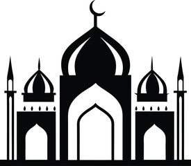 Islamic Mosque Silhouette