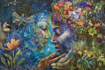 Expressing gratitude for the gift of good health through art