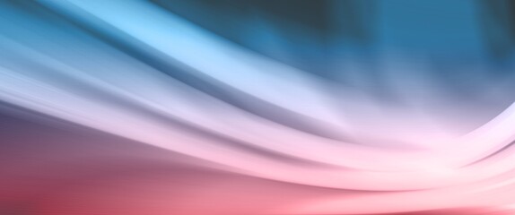 blue and pink abstract wave with motion blur
