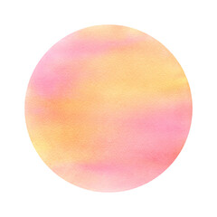 A watercolor illustration of a sunset with pastel pink and orange hues, creating a serene and calming atmosphere. Perfect for backgrounds, nature, and tranquil, peaceful designs.