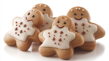 Festive gingerbread men cookies (2)