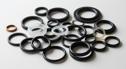 Assortment Rubber Seals And Gaskets