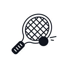 Tennis  Vector icon