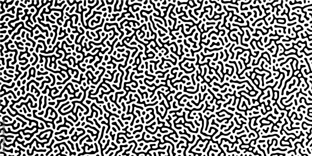 Poster abstract turing organic wallpaper with background. abstract truing organic wallpaper turing reaction