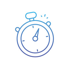 Stopwatch  Vector icon