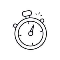Stopwatch  Vector icon