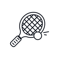 Tennis  Vector icon