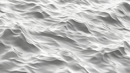 Fototapeta premium Rippling gray water surface with soft waves, creating a serene, minimalist aesthetic.