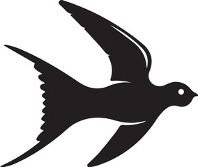 Solitary Bird on a Branch – Minimalist Nature Scene
