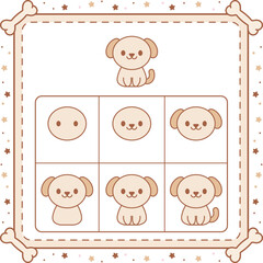 easy step by step cute coloring dog drawing to learn how to draw for kids