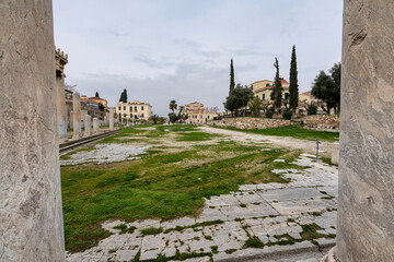 Colonnade and Open Forum of Roman Agora