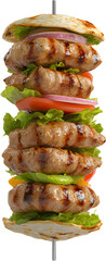 grilled chicken breast with vegetables