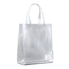 Clear PVC Tote Bag Transparent, Reusable, and Stylish