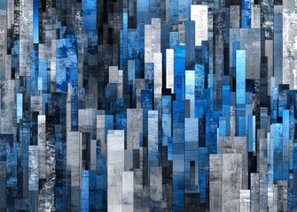 Obraz premium Futuristic digital backgrounds featuring abstract designs and smooth textures