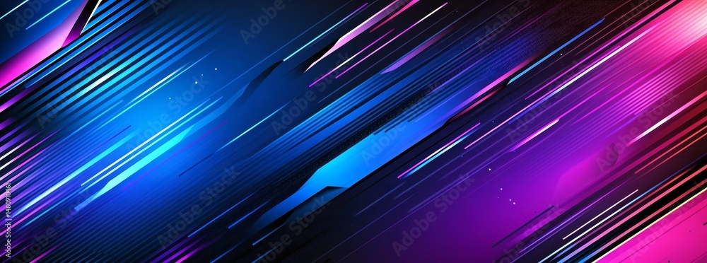 Poster a contemporary abstract backdrop featuring a circle and cross set against a fluid gradient, complete