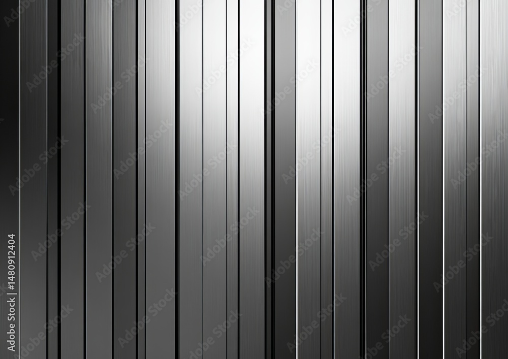 Poster a metallic silver background featuring a subtle gradient and nuanced light effect displays an intric