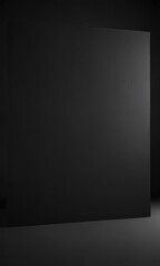 Deep black paper, subtly glossy  Elegant backdrop ,  abstract,  intense,  elegant