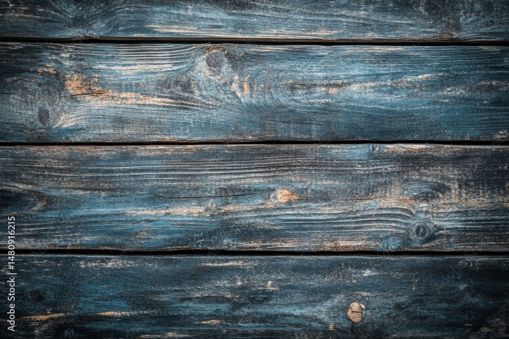 Poster close-up view of weathered gray wood with a dark vignette effect