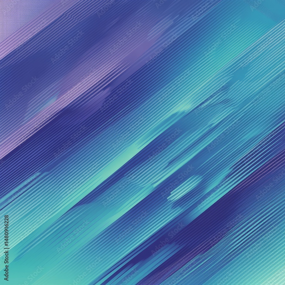 Poster the modern pattern swatch features a seamless repeat of a blue triangle techno glitch in a digital f