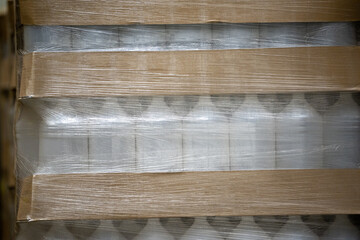 New pet bottles, large quantity in stock, packed