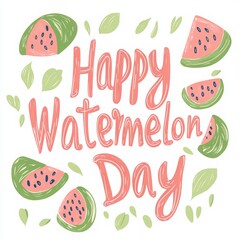 Happy Watermelon Day