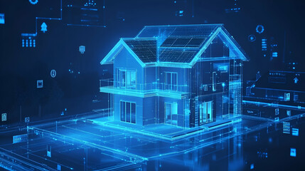 Digital Hologram of a Modern Smart Home