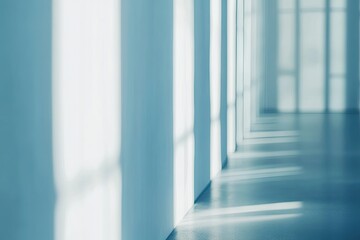 Obraz premium A vibrant abstract background showcasing a gradient of colors transitioning from warm pinks and oranges to cool blues. ideal for creative projects and digital art