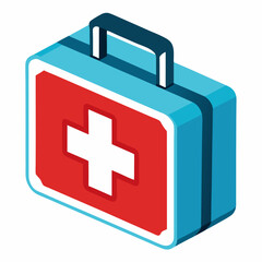 First aid kit icon