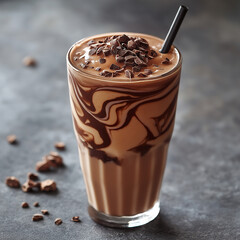  chocolate with marshmallows shake