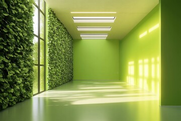 Fototapeta premium Vertical Garden Interior Design