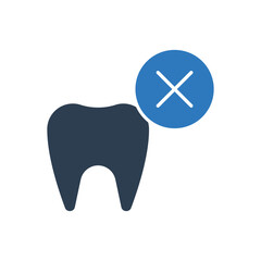 Tooth And Teeth Remove Icon
