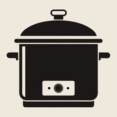 cooking pot vector illustration